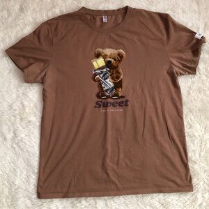 Sweet Chocolate Bear Brown T-Shirt